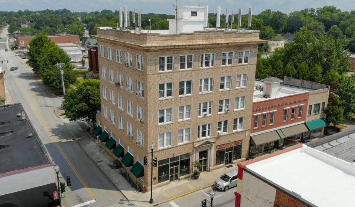 The Parr Building at 1303 Main Street in downtown Newberry South Carolina